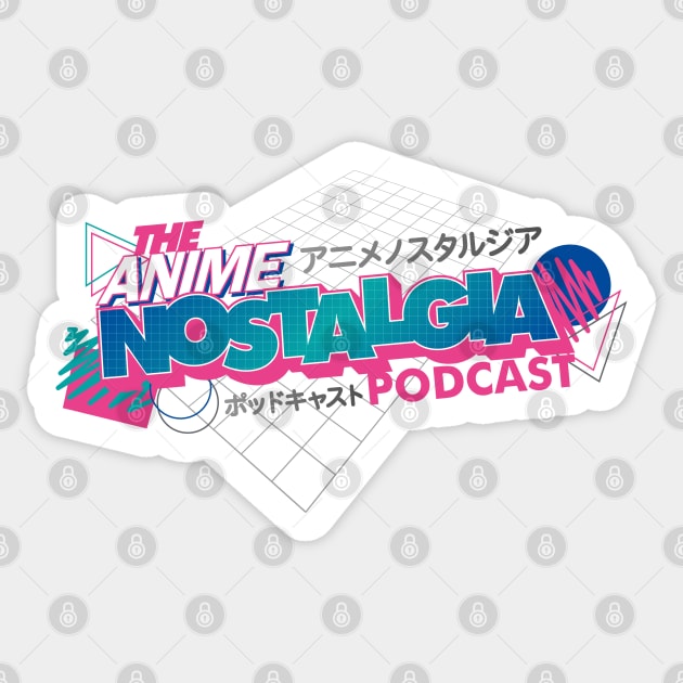 The Official Anime Nostalgia Podcast Logo Sticker by AnimeNostalgia